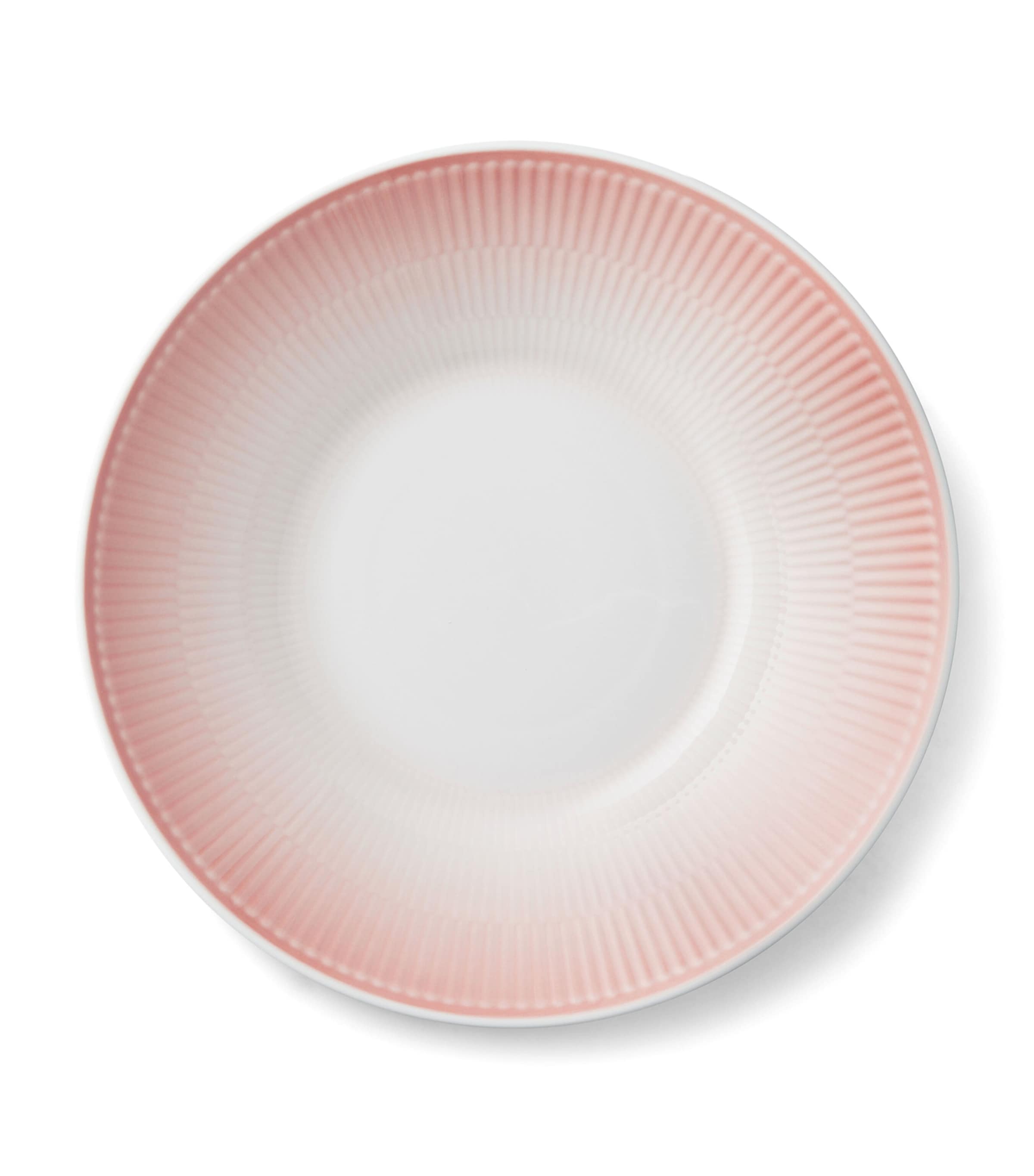 Royal Copenhagen Porcelain Iris Deep Plate (24cm) Coral