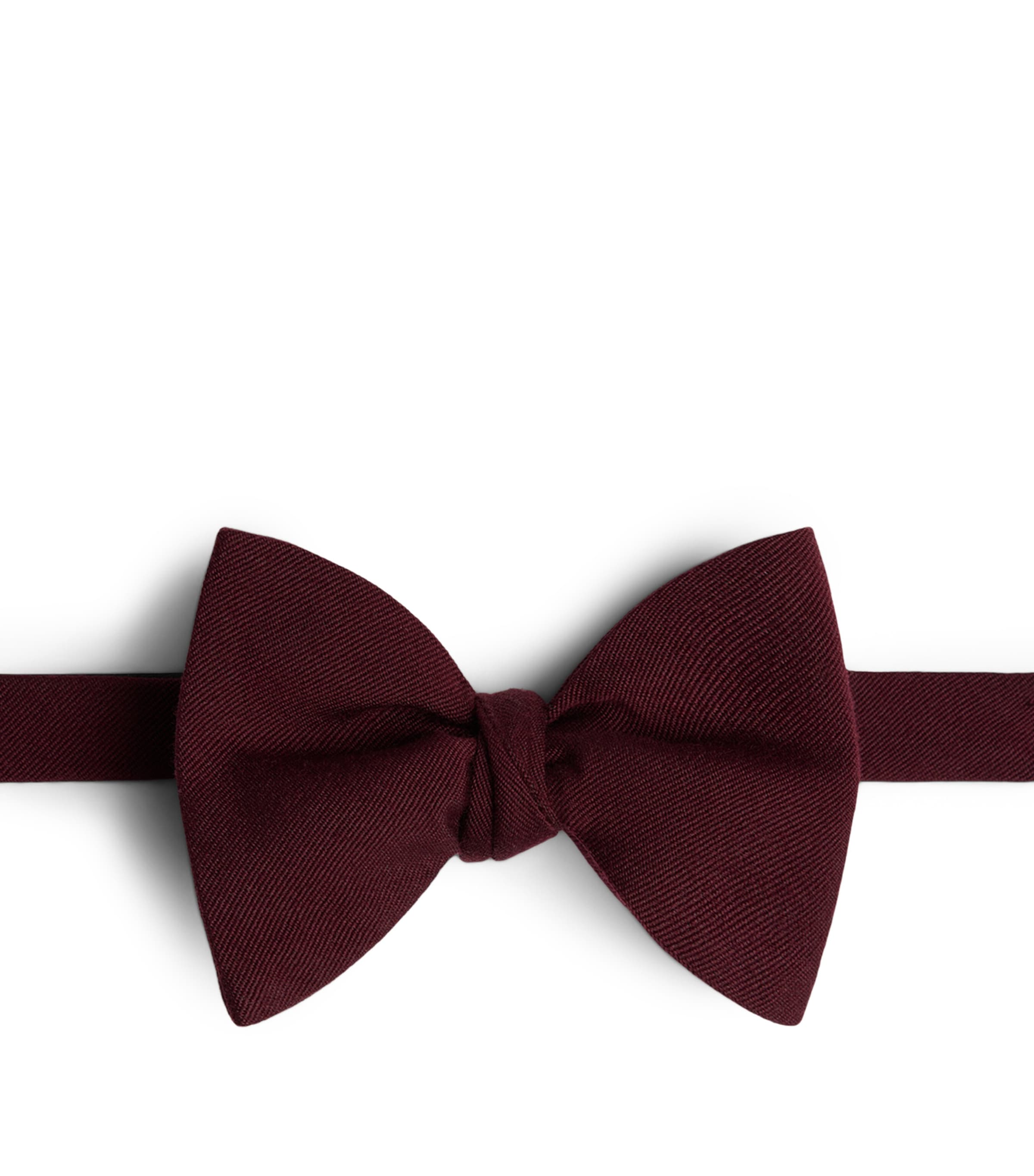 Dunhill Wool-Mulberry Silk Bow Tie