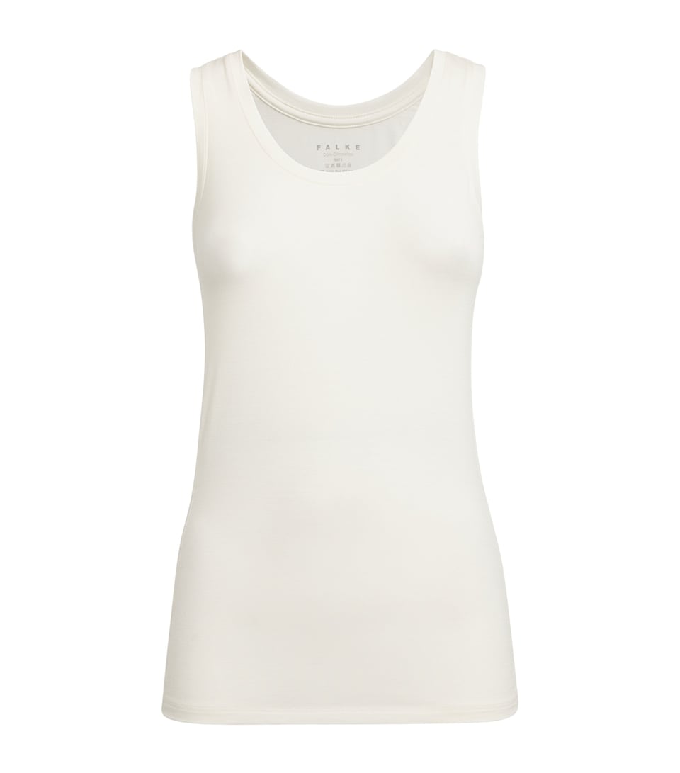 Falke Womens Daily ClimaWool Vest Off White
