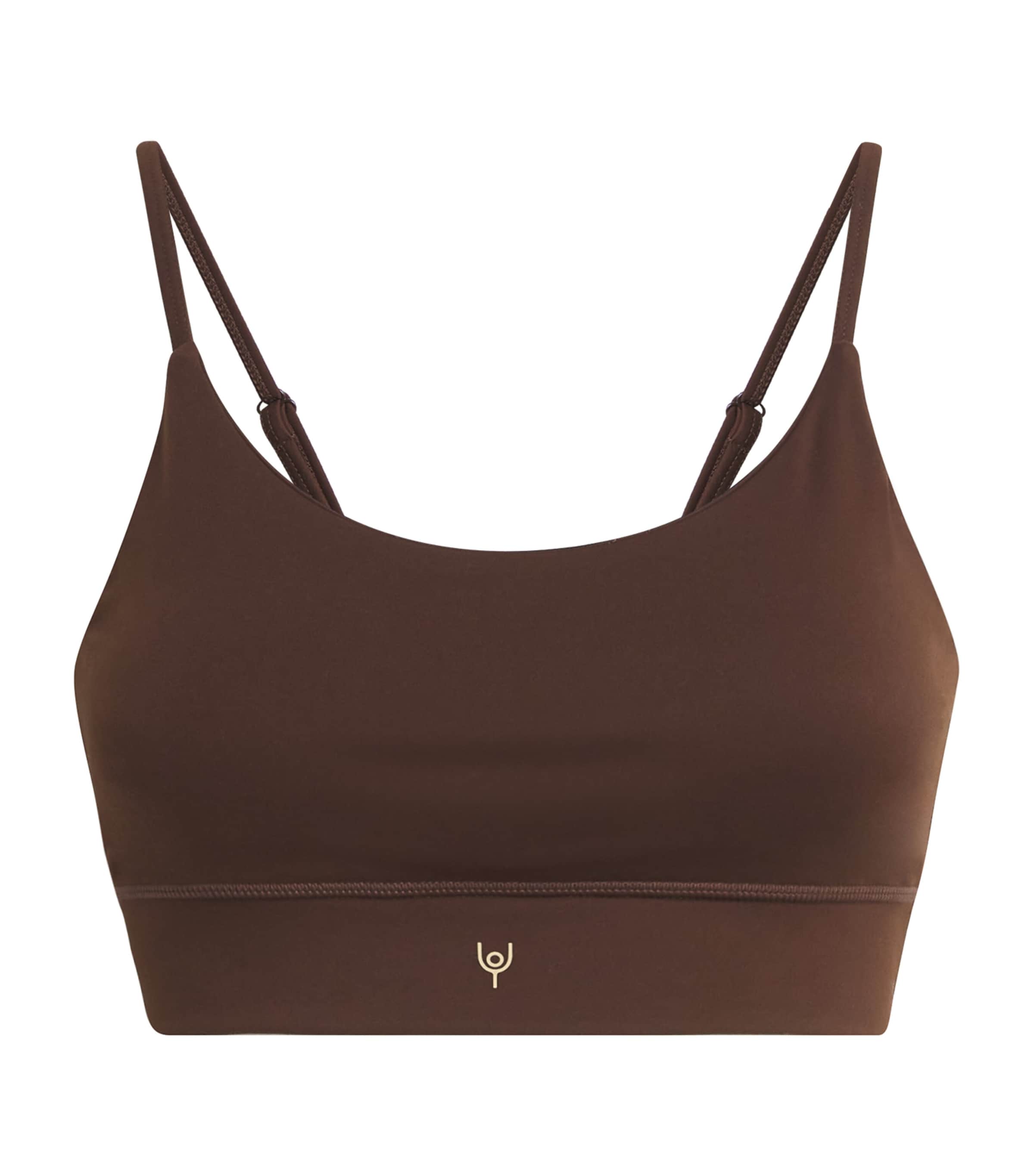 Y.O.U Womens Leamington Sports Bra Potting Soil