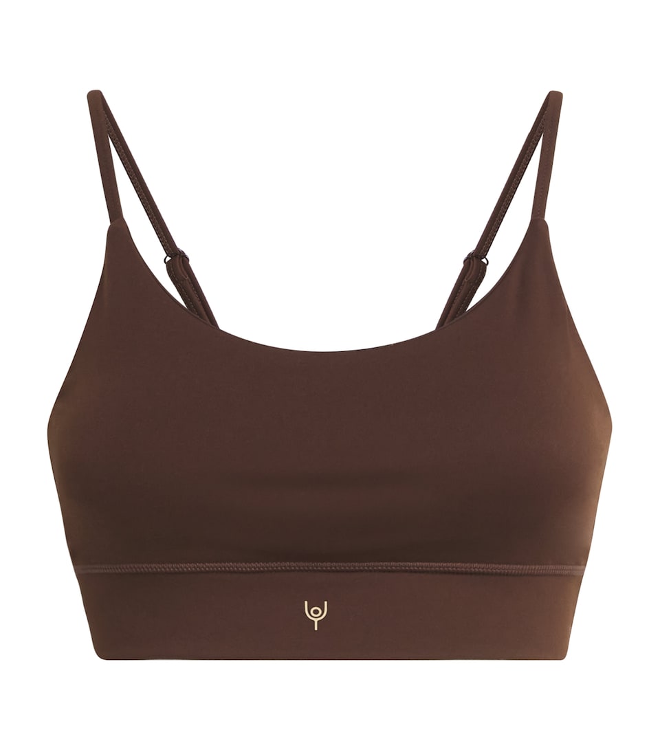Y.O.U Womens Leamington Sports Bra Potting Soil