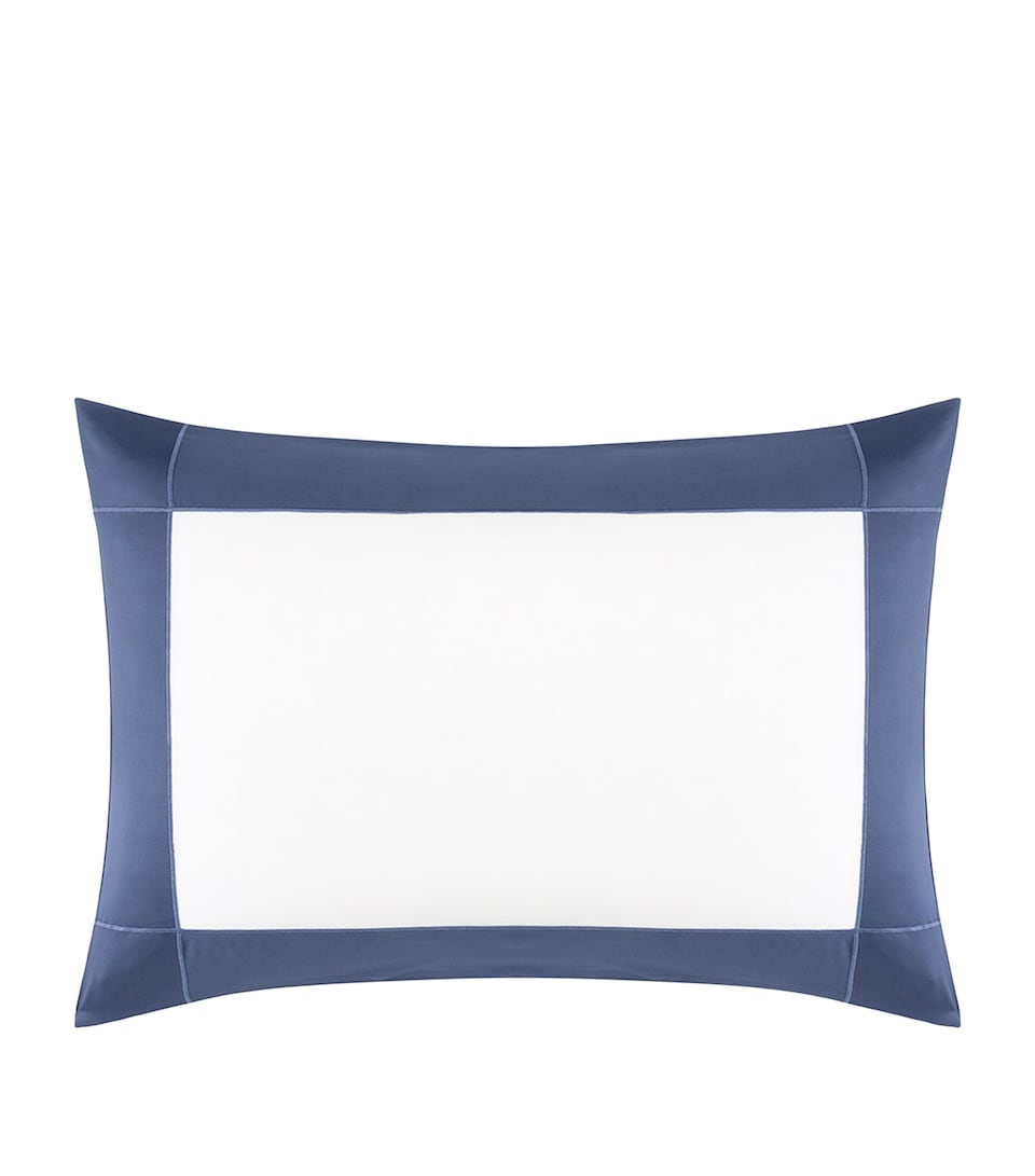 Yves Delorme Apollon Standard Pillowcase (50cm x 75cm) Outremer