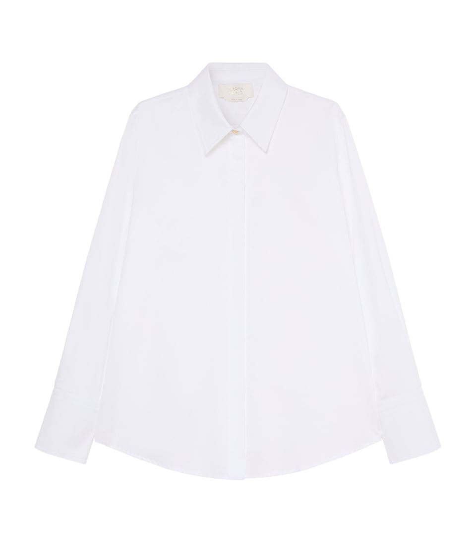 Marina Rinaldi Womens Cotton Shirt Optical White