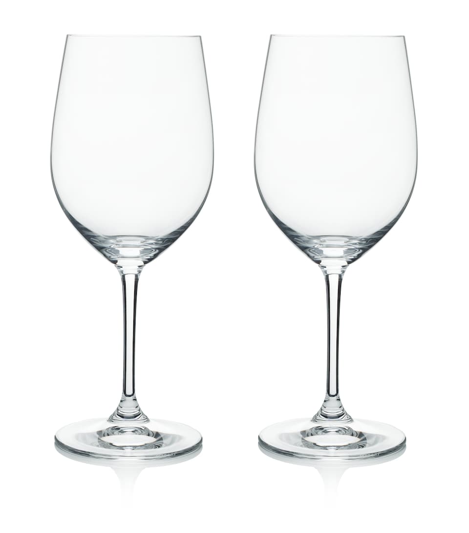 Riedel Set of 2 Crystal Vinum Chardonnay Wine Glasses (370ml) Clear