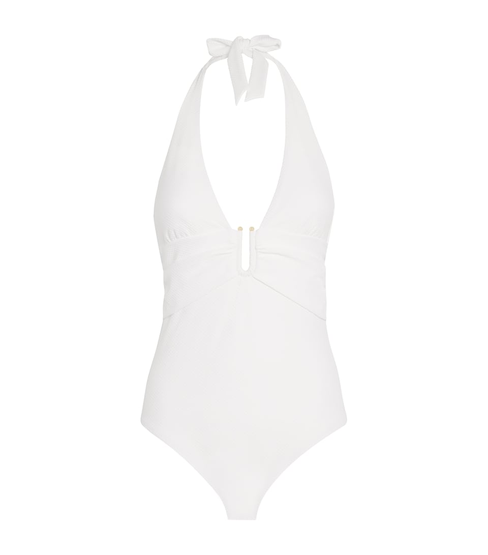 Plunge U-Bar Swimsuit