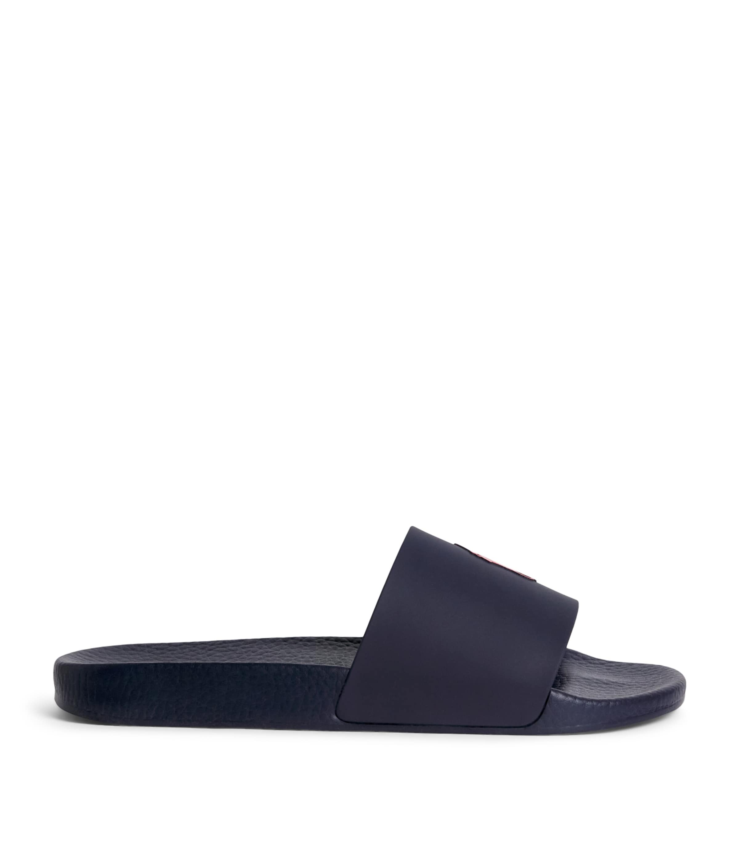 Polo Ralph Lauren Polo Pony Slides Navy/red Pp