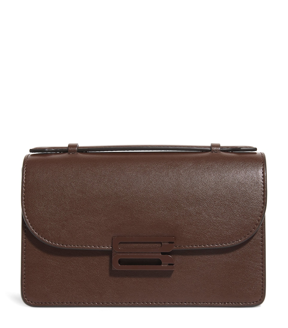 Mini Leather Dorian Top-Handle Bag