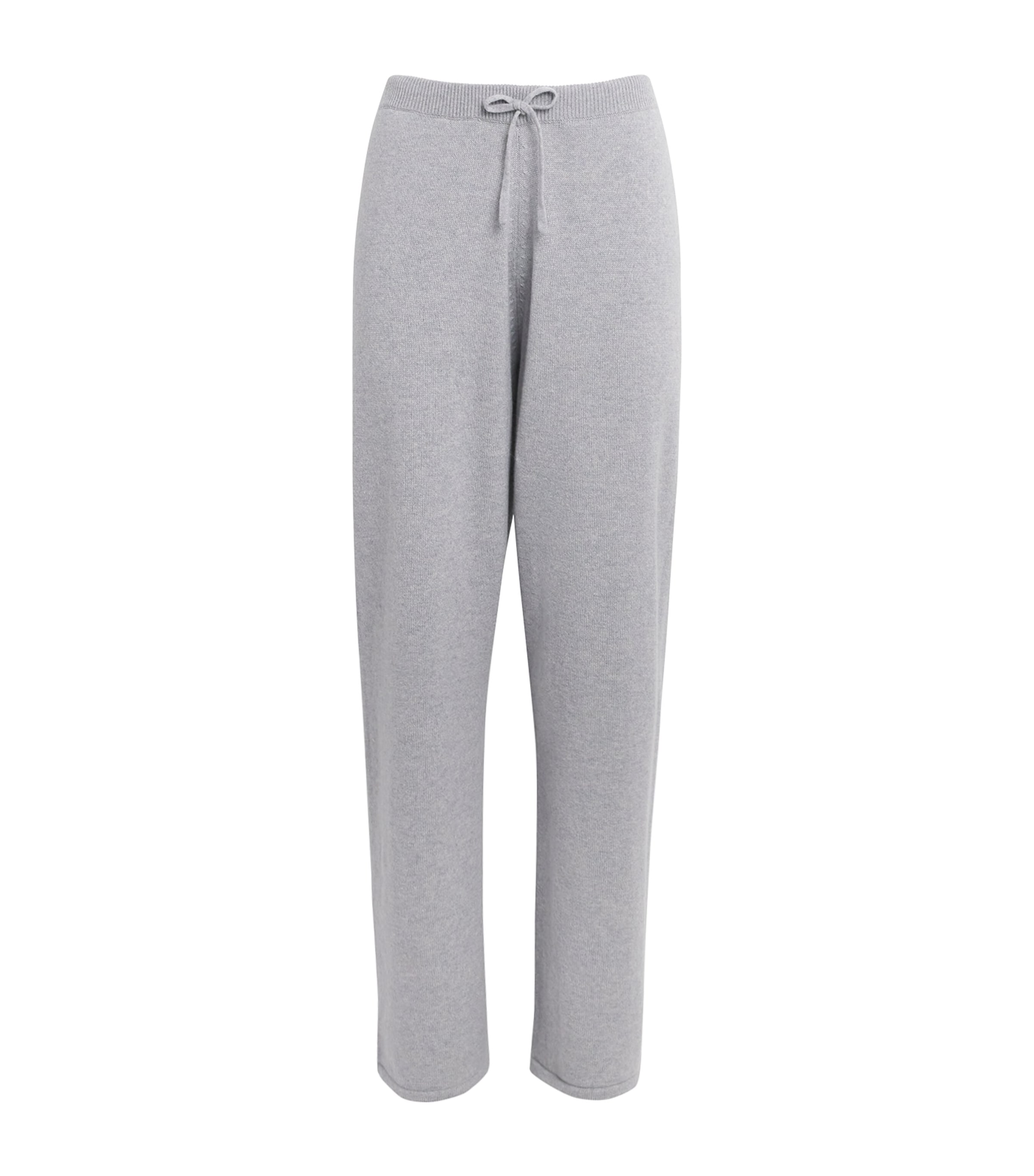 Harrods Womens Cashmere Wide-Leg Sweatpants Coyote