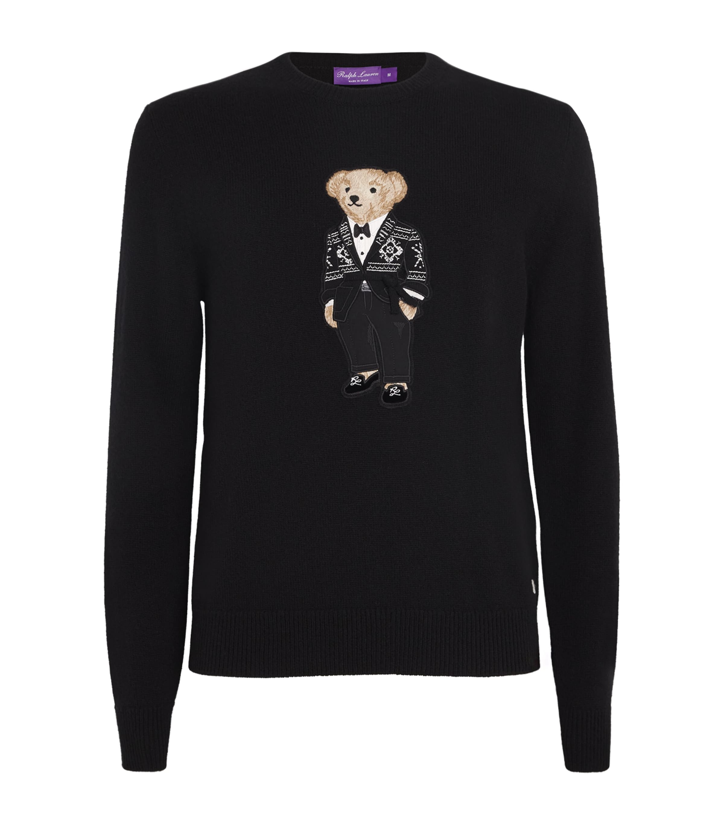 Crew-Neck Polo Bear Sweater