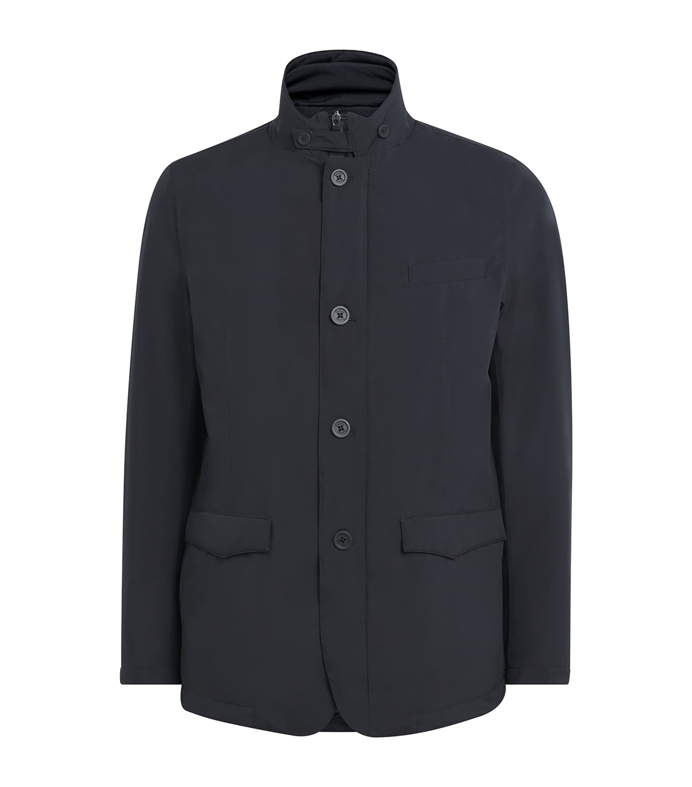Herno Mens Down Hybrid Jacket Nero