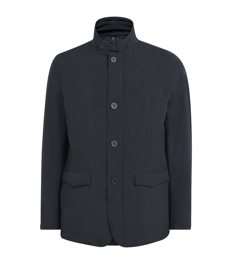 Herno Mens Down Hybrid Jacket Nero