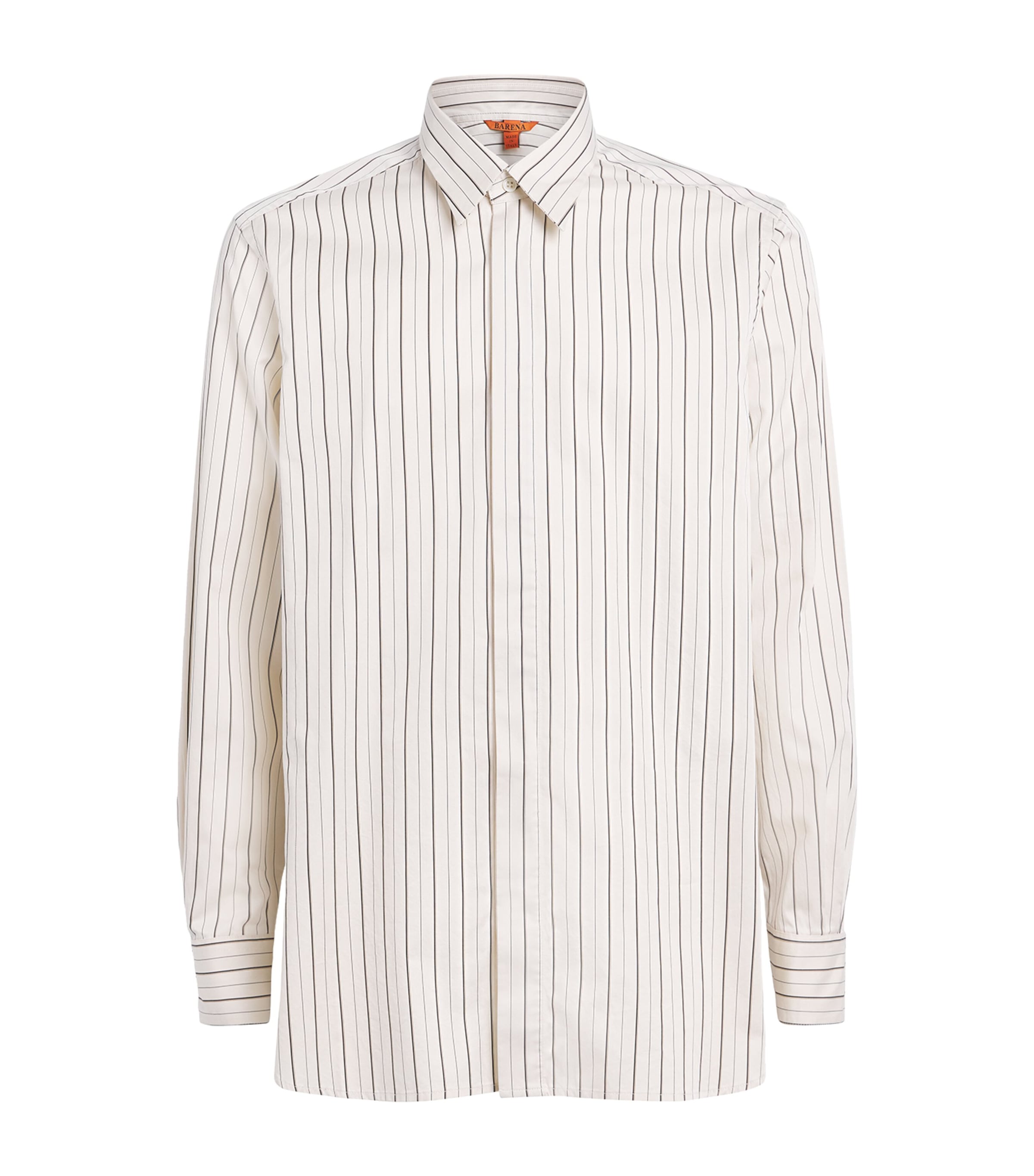 Barena Mens Cotton Stripe Shirt Uni Unico