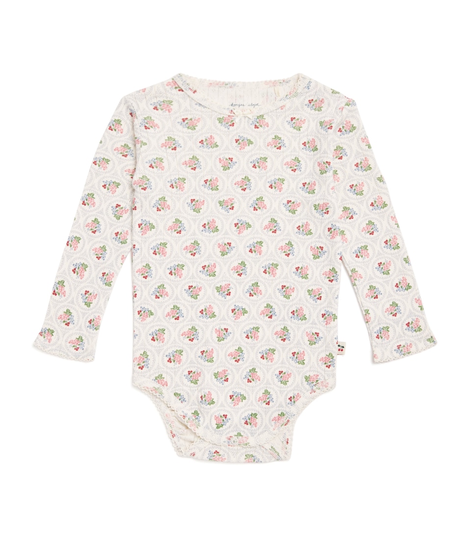 Cotton Floral Bodysuit (9-36 Months)