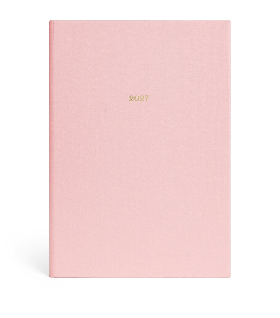 Harrods A5 2027 Diary Pink