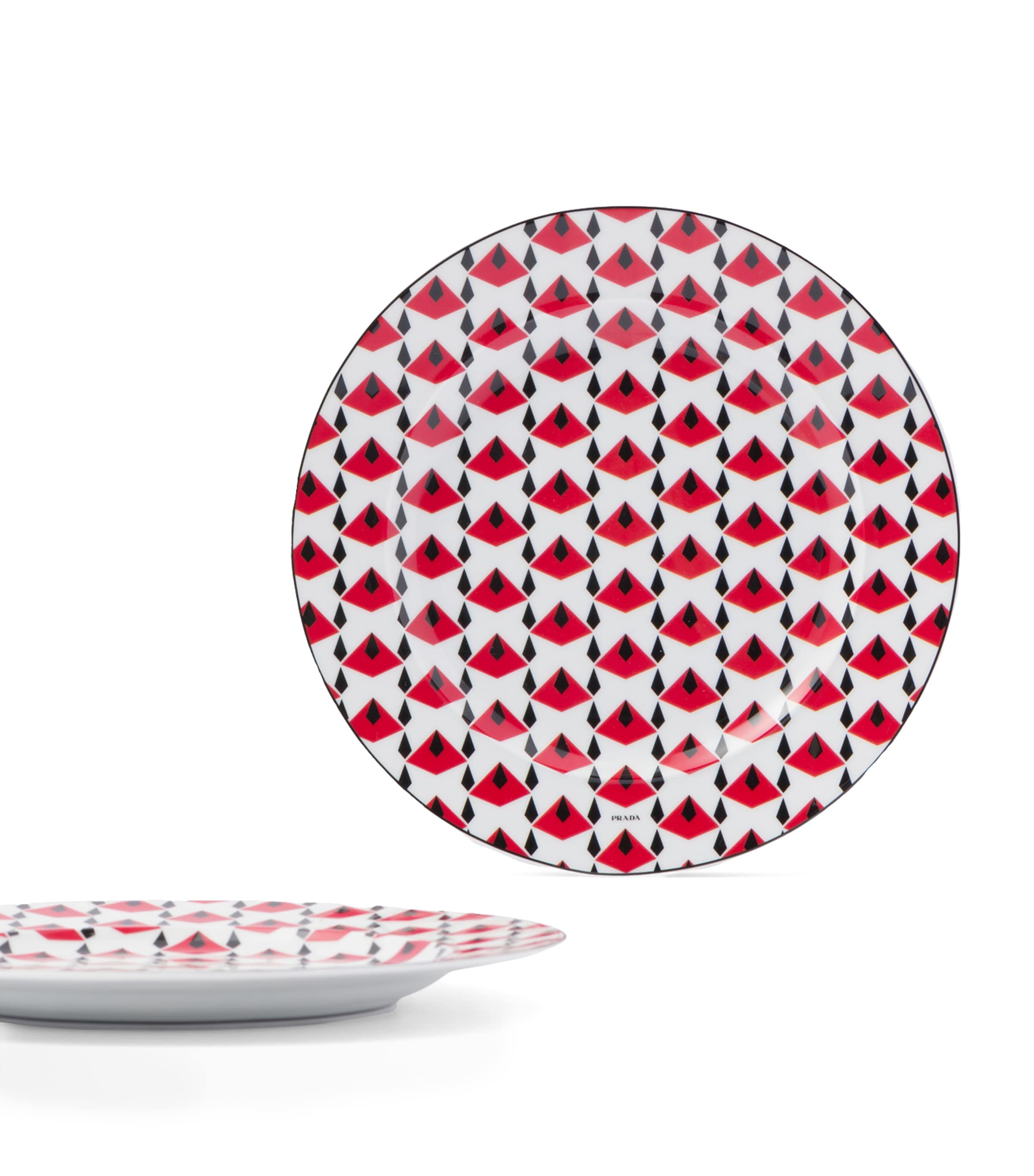 Set of 2 Porcelain Vienna Dessert Plates (22cm)