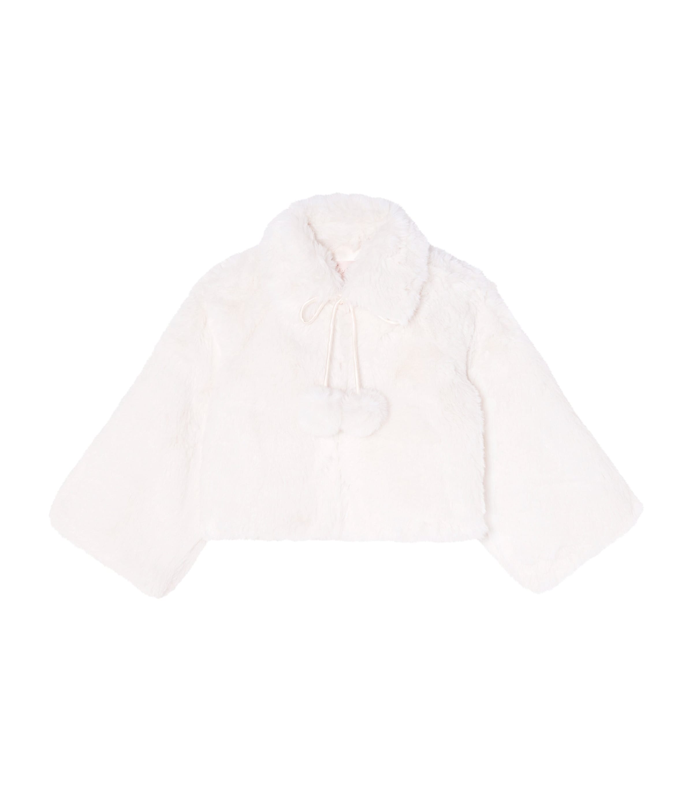 Tutu Du Monde Faux Fur Furberry Jacket (2-11 Years) Milk