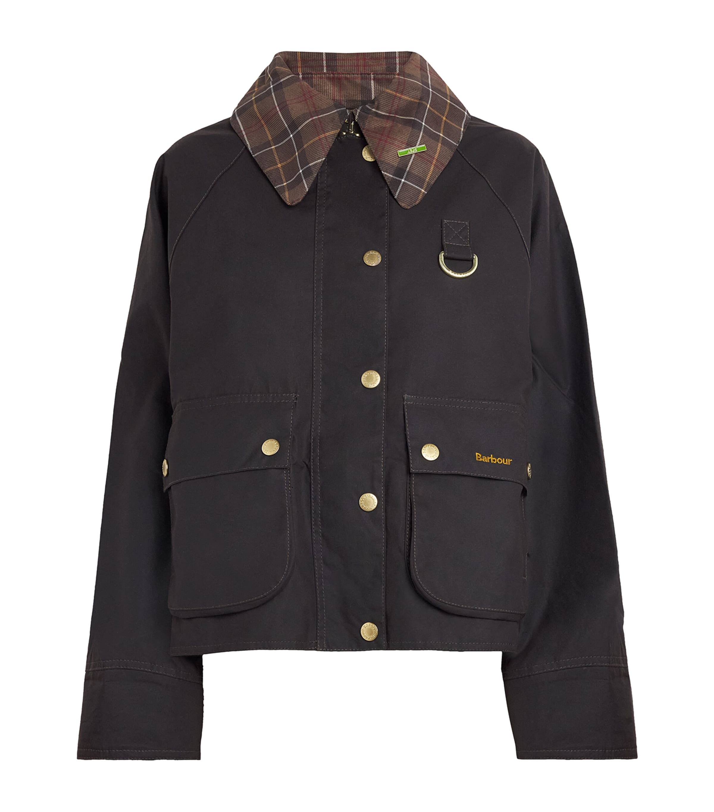 Barbour Womens Waxed Cotton Icons Spey Jacket Rustic/muted