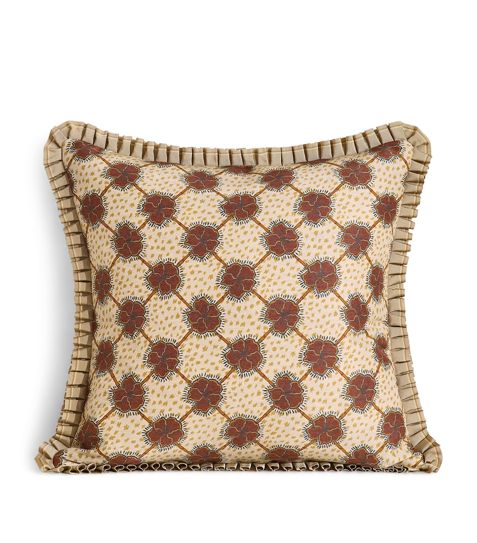 Soho Home Linen-Silk Sylvie Cushion (50cm x 50cm)