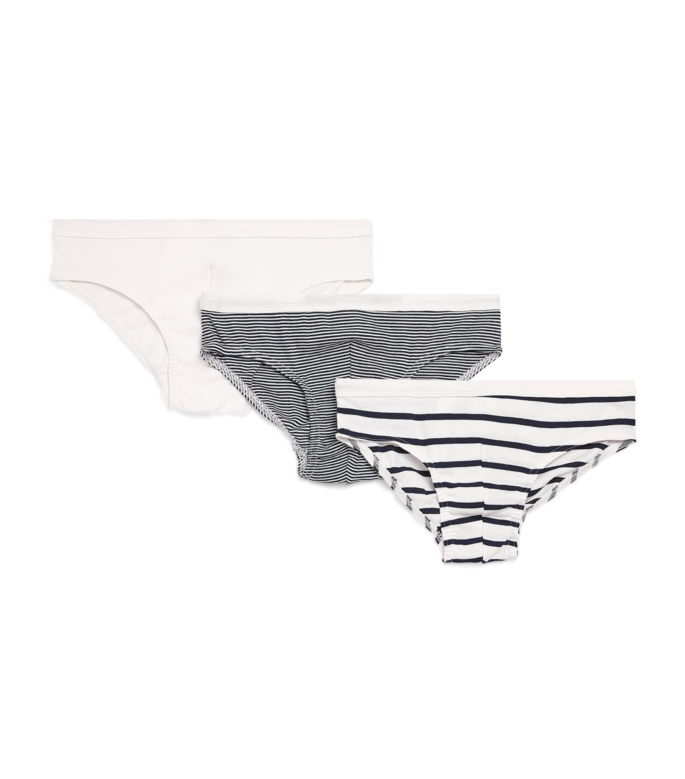 Petit Bateau Set of 3 Cotton Knickers (12 Years) Multi