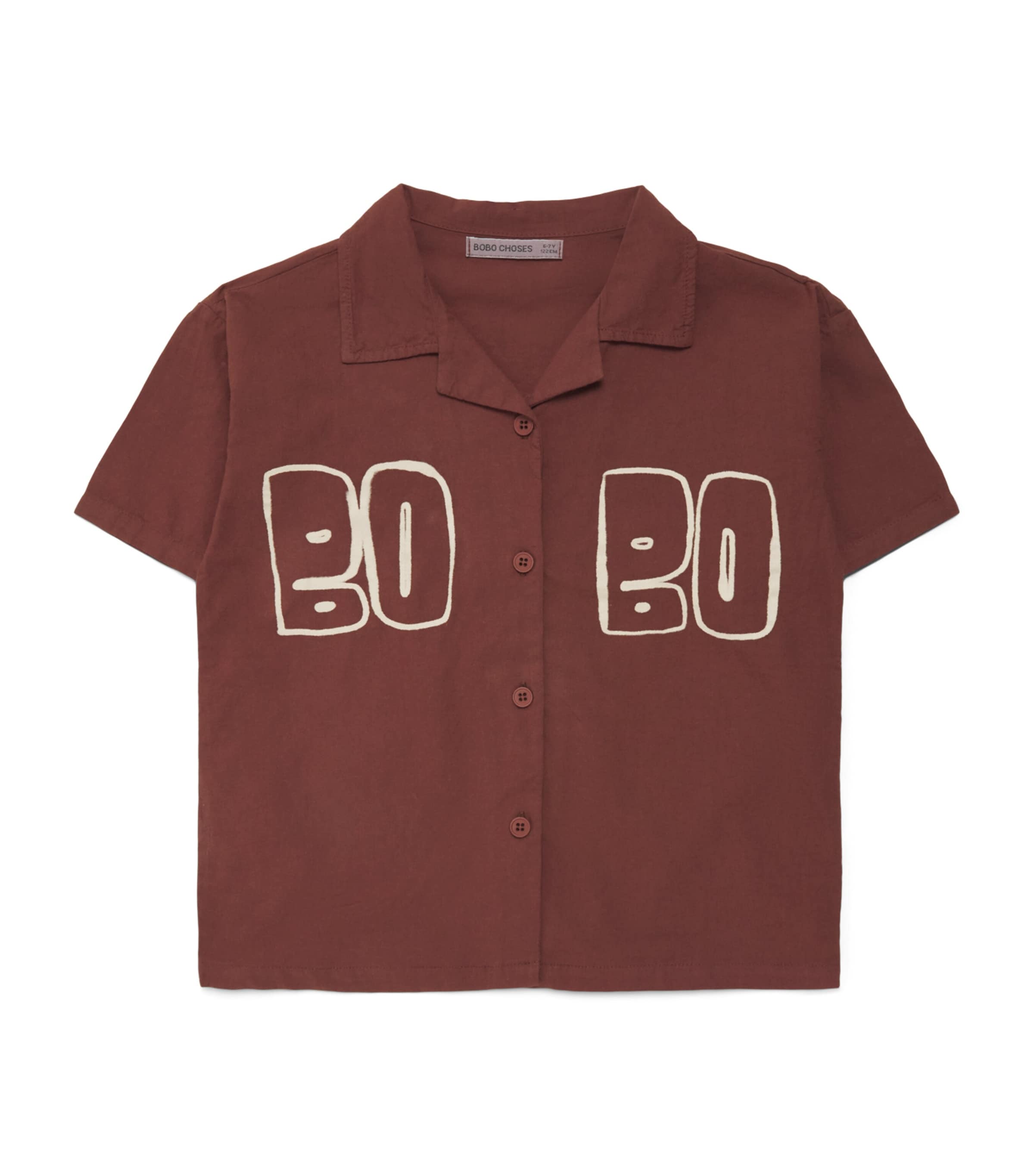 Organic Cotton Logo Short-Sleeve Shirt (6-7 Years)