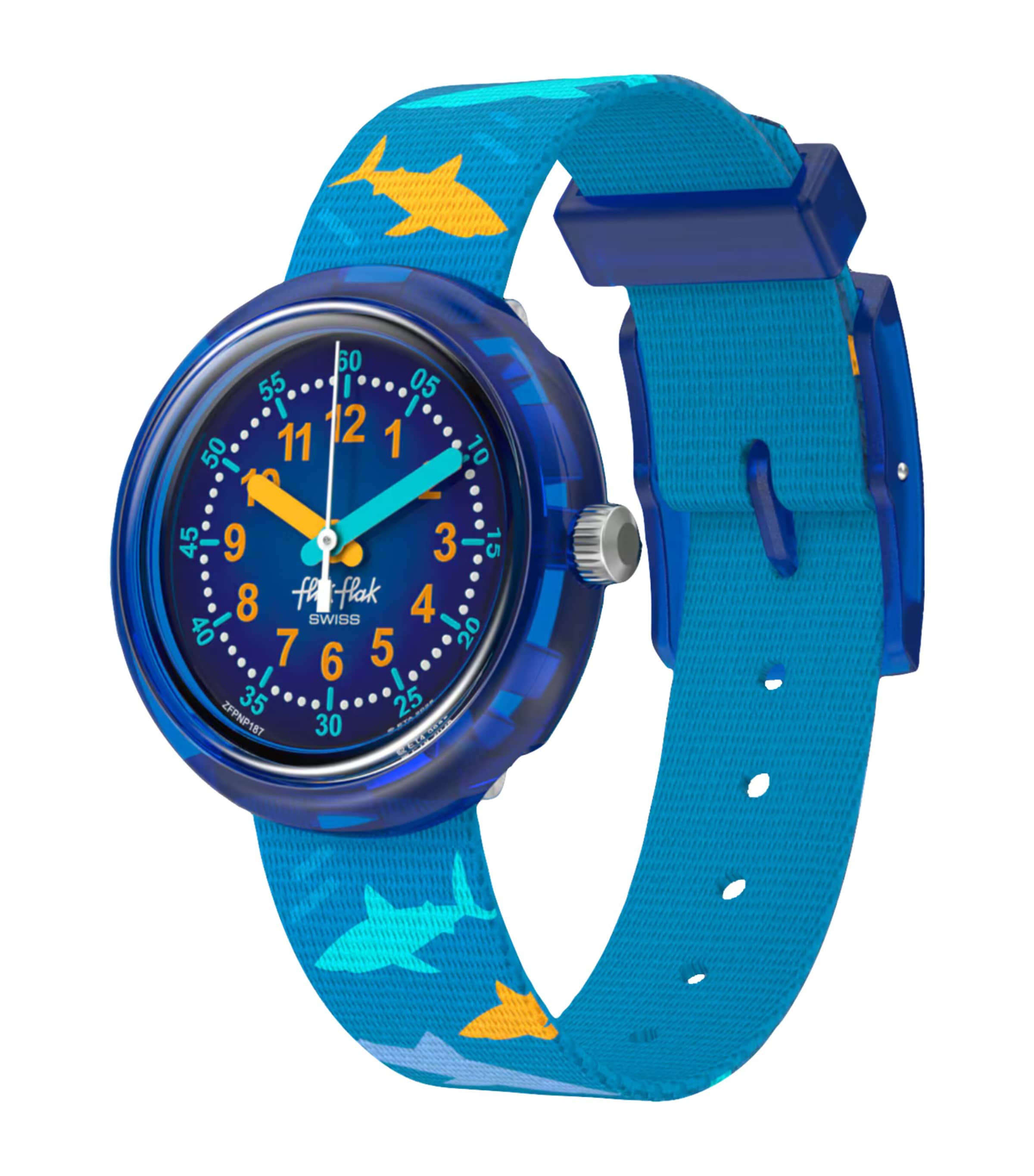 Flik Flak Shark Gang Watch 31.85mm Shark Gang