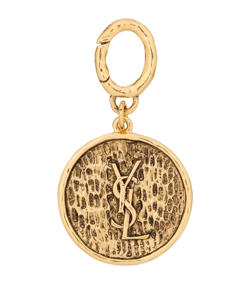 Saint Laurent Cassandre Medallion Charm