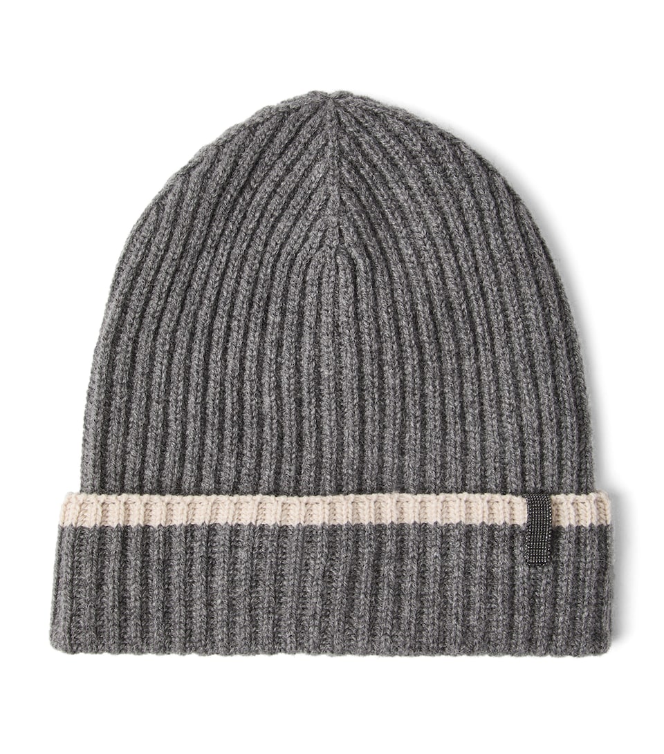 Brunello Cucinelli Cashmere Monili Beanie