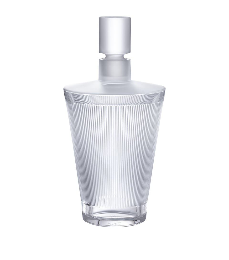 Lalique Crystal Wingen Decanter (800ml) Incolore