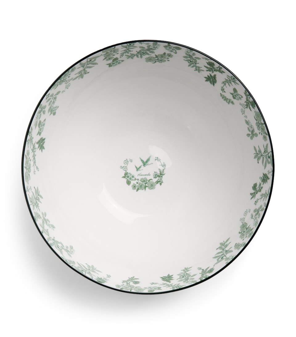 Fine Bone China Toile Bowl (30.5cm)