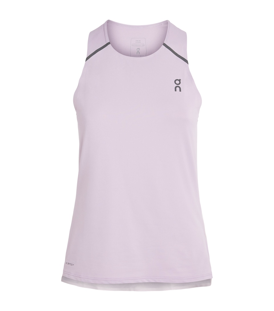 On Womens Performance Tank Top Foxglove | Orchid