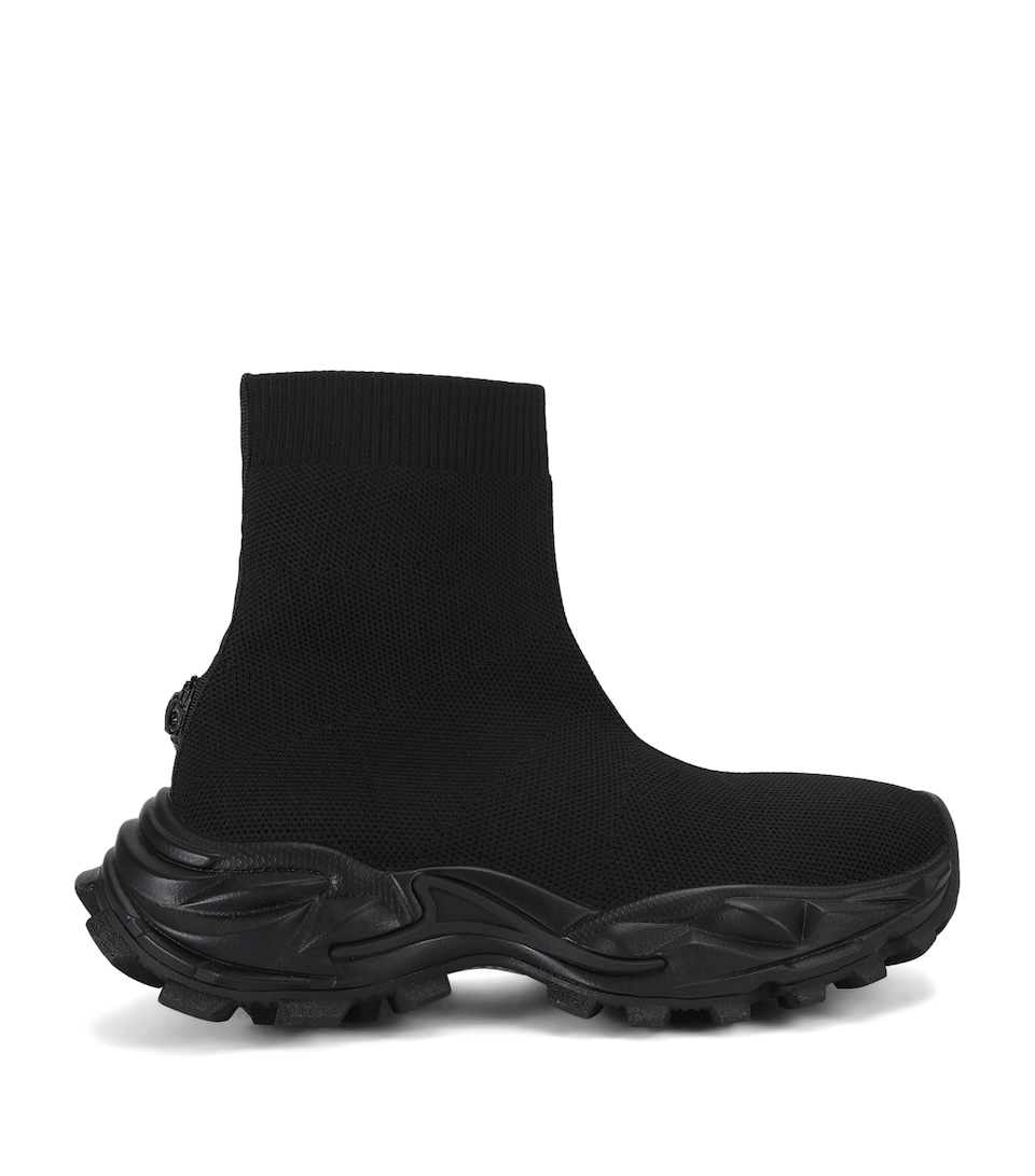 Kurt Geiger London Dalston Sock Runner Boots Black