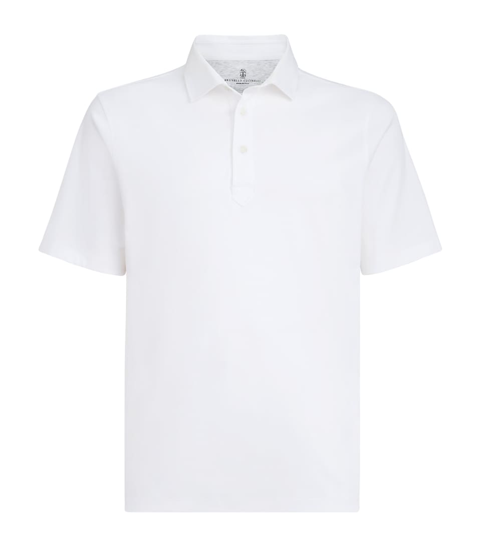 Brunello Cucinelli Mens Cotton Polo Shirt