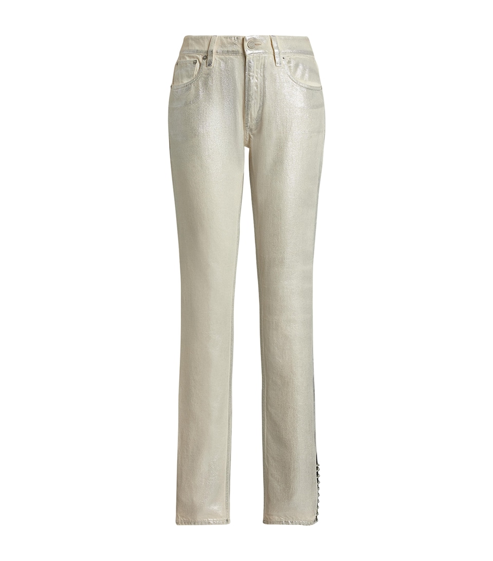 Barrett Mid-Rise Slim-Fit Jeans