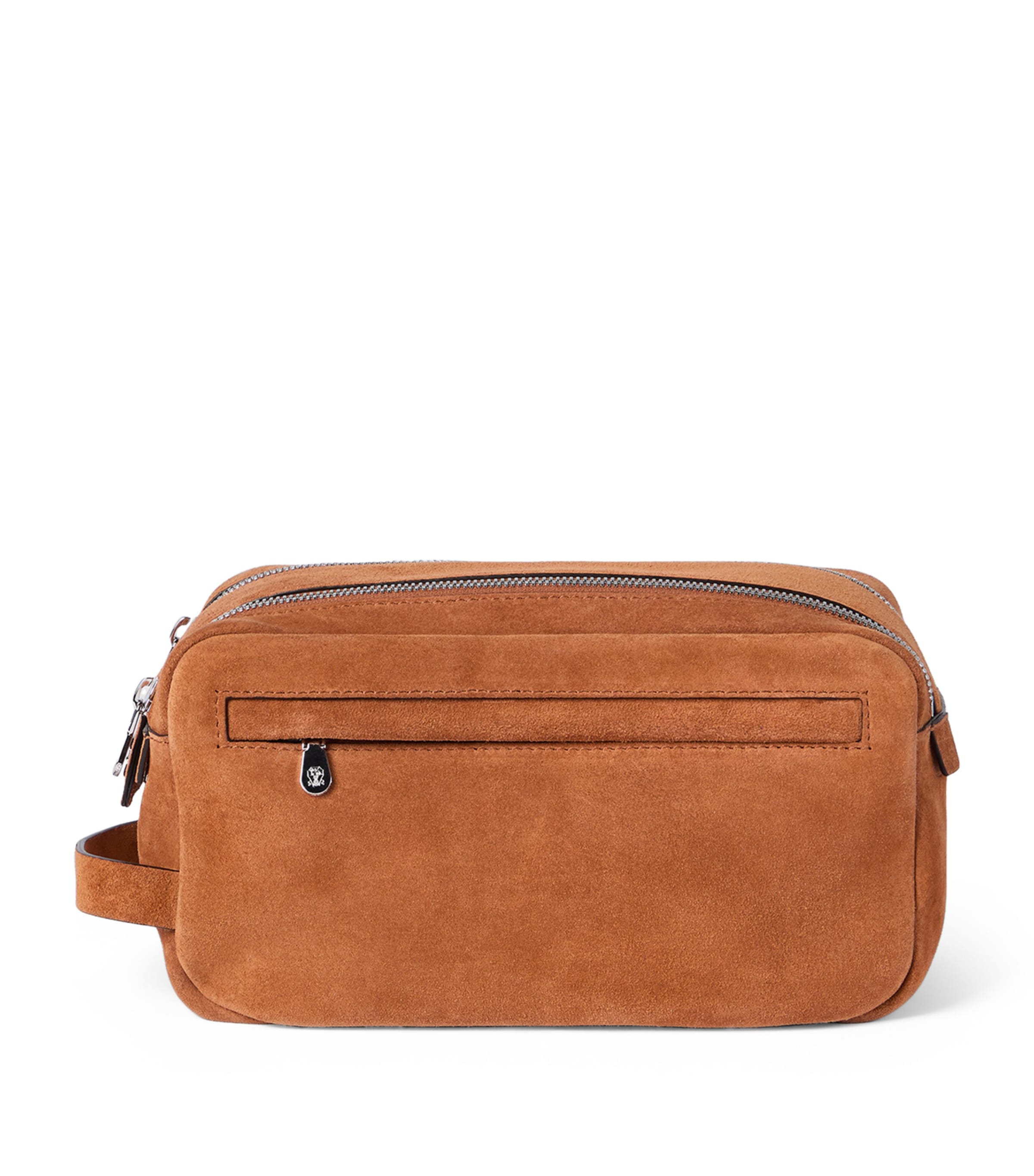 Suede Wash Bag