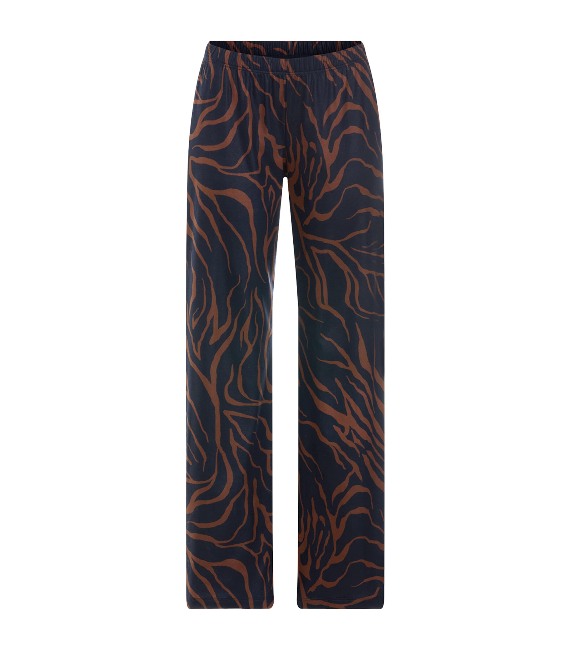 Hanro Womens Cotton Lounge Sweatpants Navy Wildness