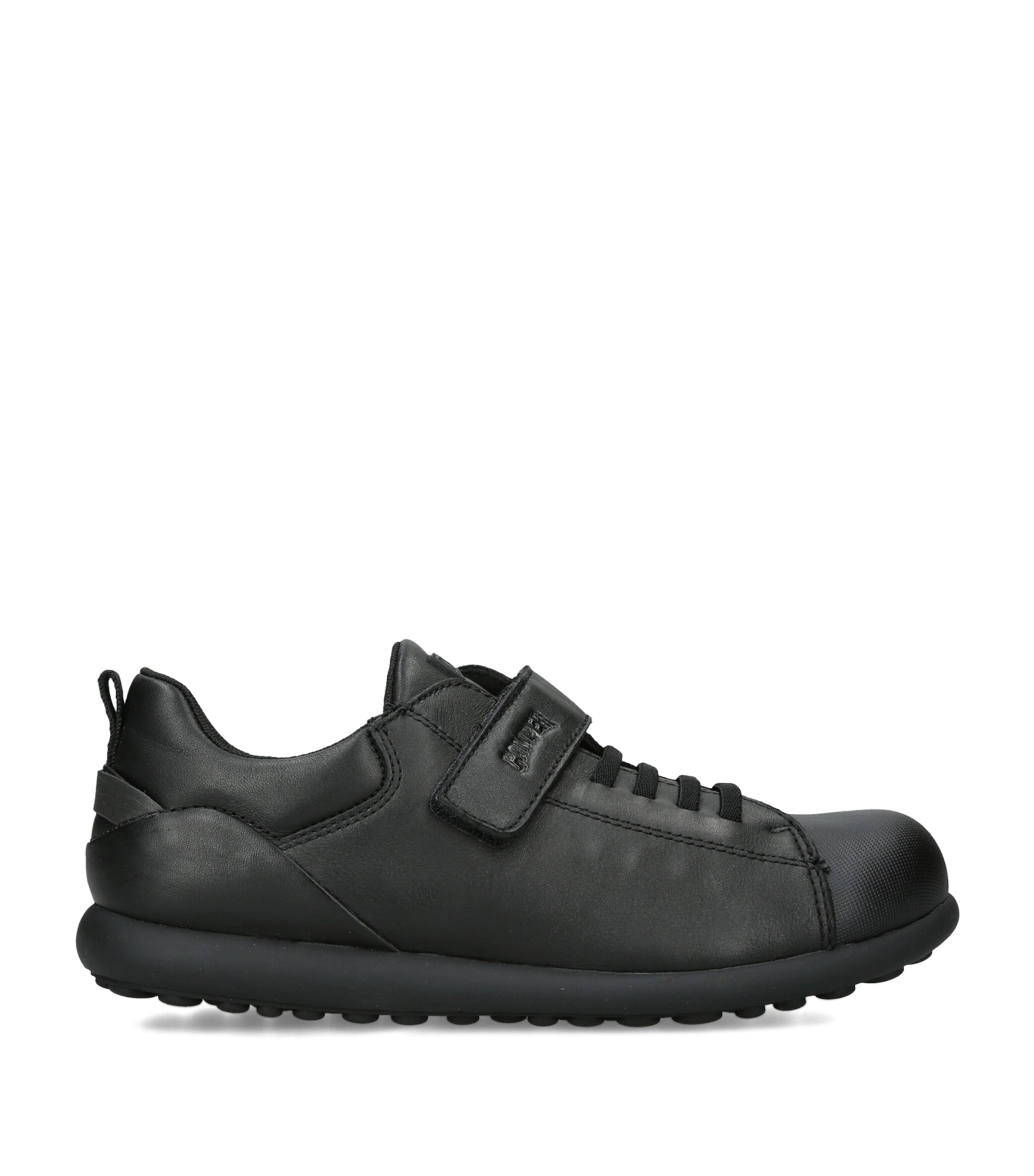 Camper Leather Pelotas Ariel School Shoes Black