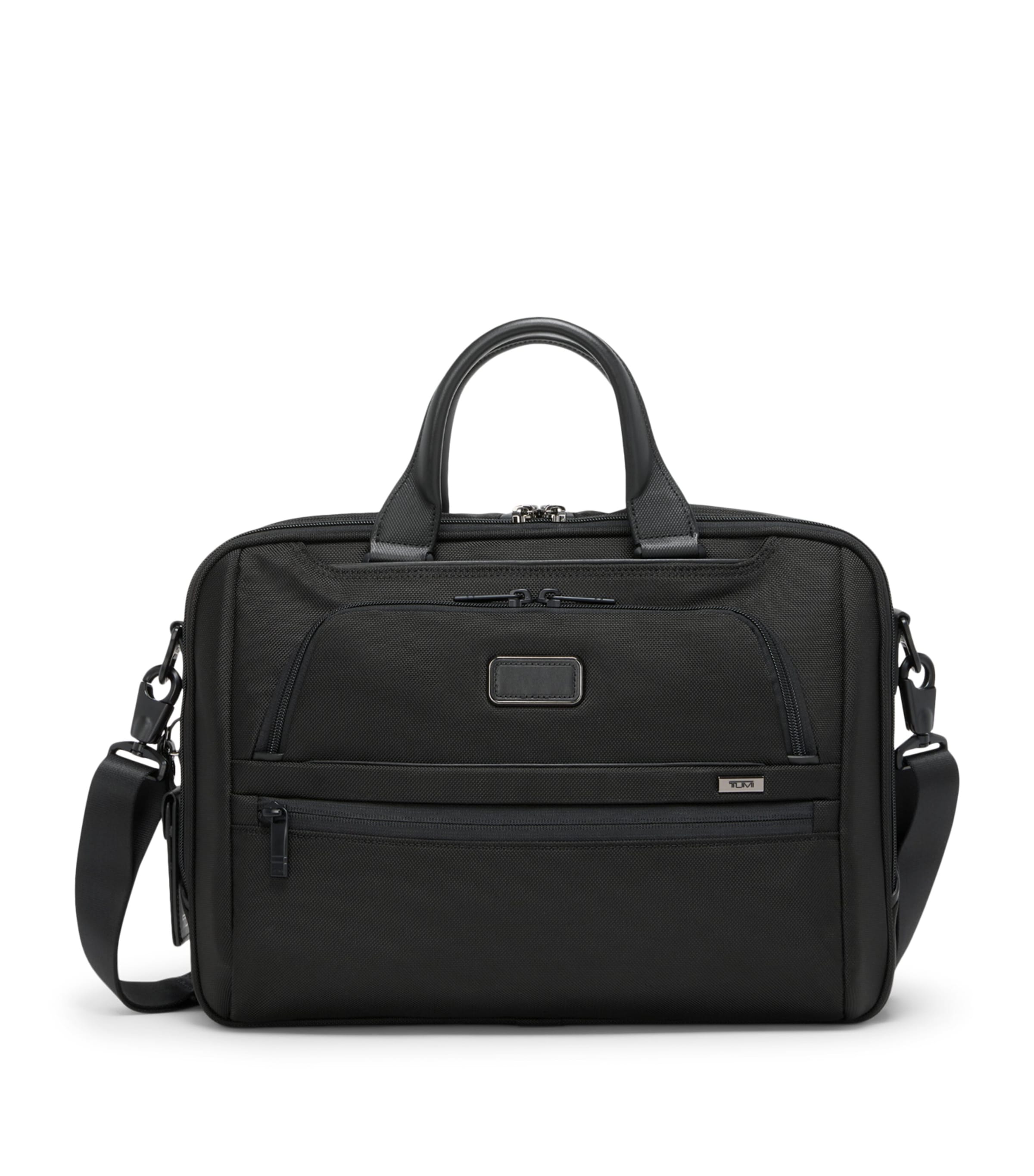 Tumi Medium Alpha 4 Briefcase (15") Black