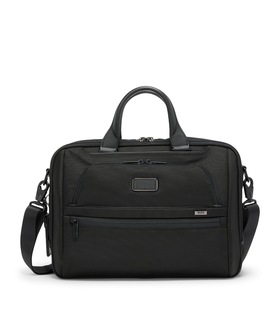 Tumi Medium Alpha 4 Briefcase (15") Black