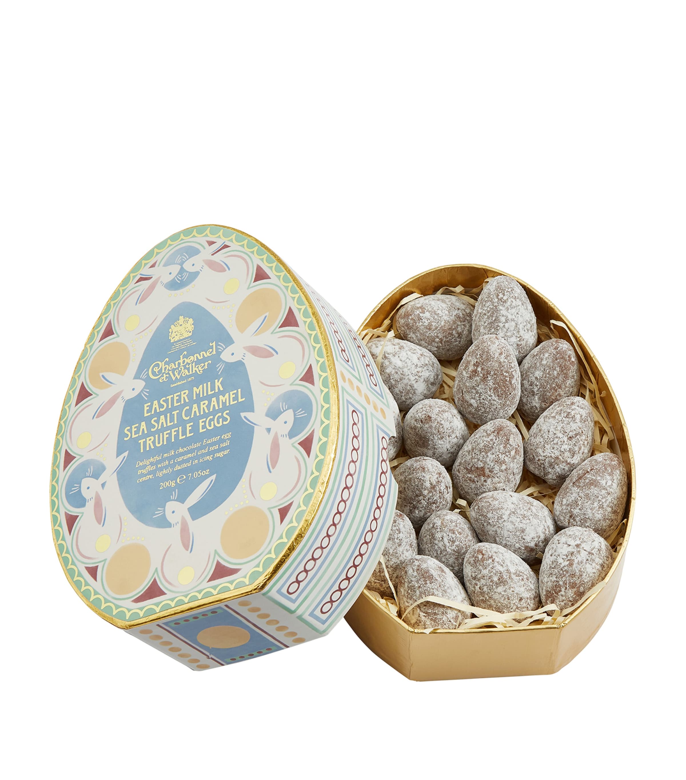 Milk Sea Salt Caramel Egg-Shaped Truffles (200g)