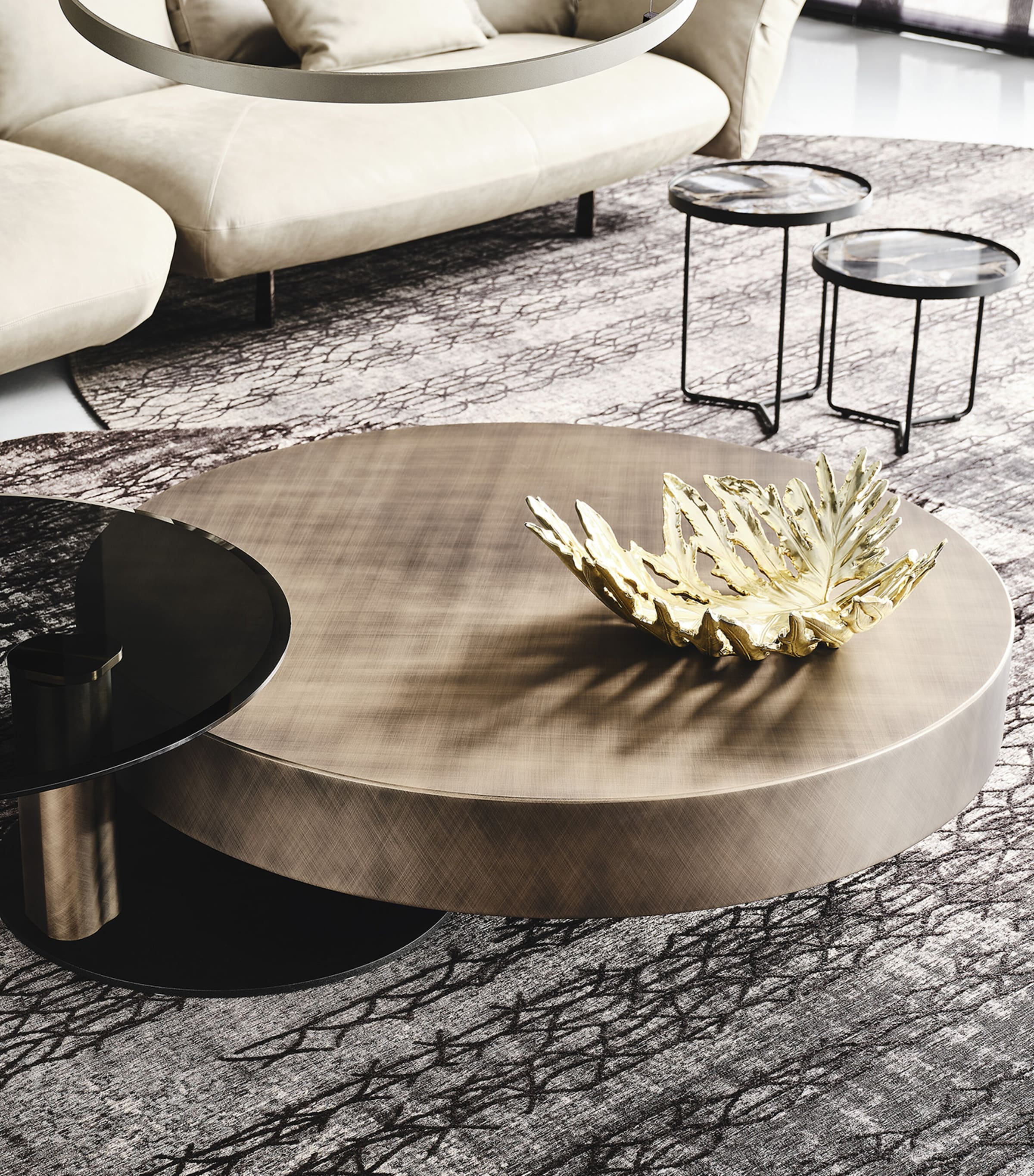 Glass Arena Bond Coffee Table