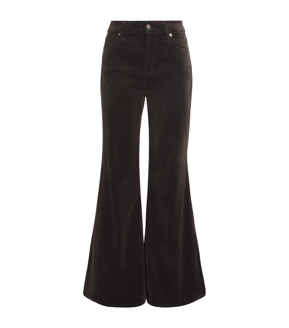 Velvet Retro Flared Jeans