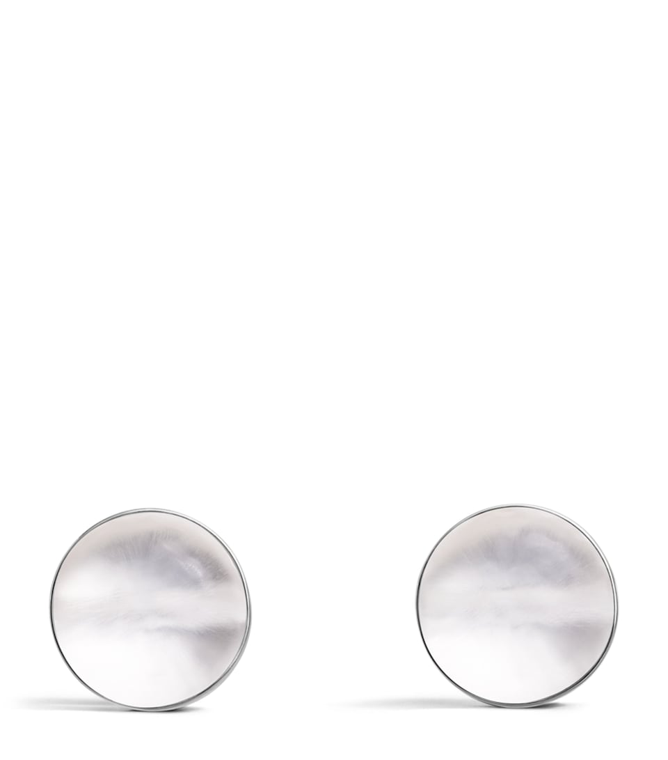 Alaïa Glass Sphere Earrings Noir