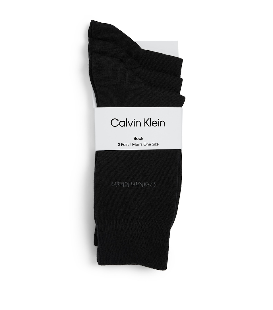 Cotton-Blend Socks (Pack of 3)