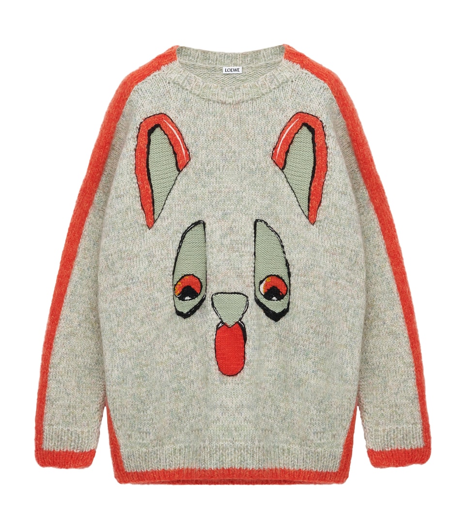 x Louis Wain Futurist Cat Sweater