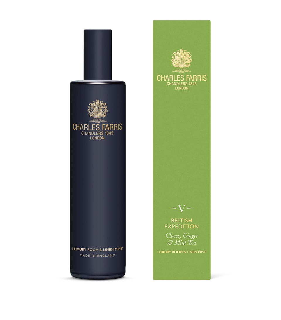 Charles Farris British Expedition Room & Linen Mist (100ml) Green