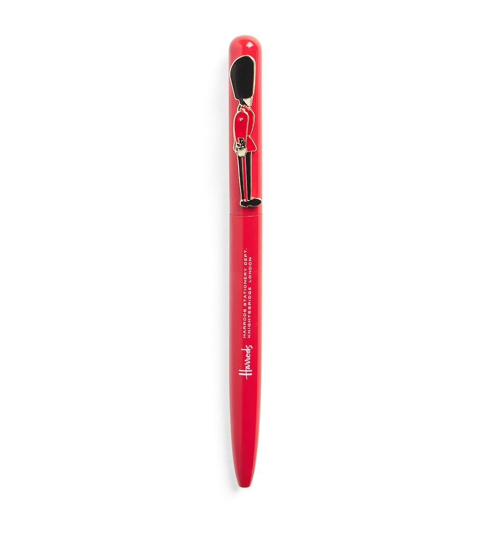 Harrods Guardsman Pen Red