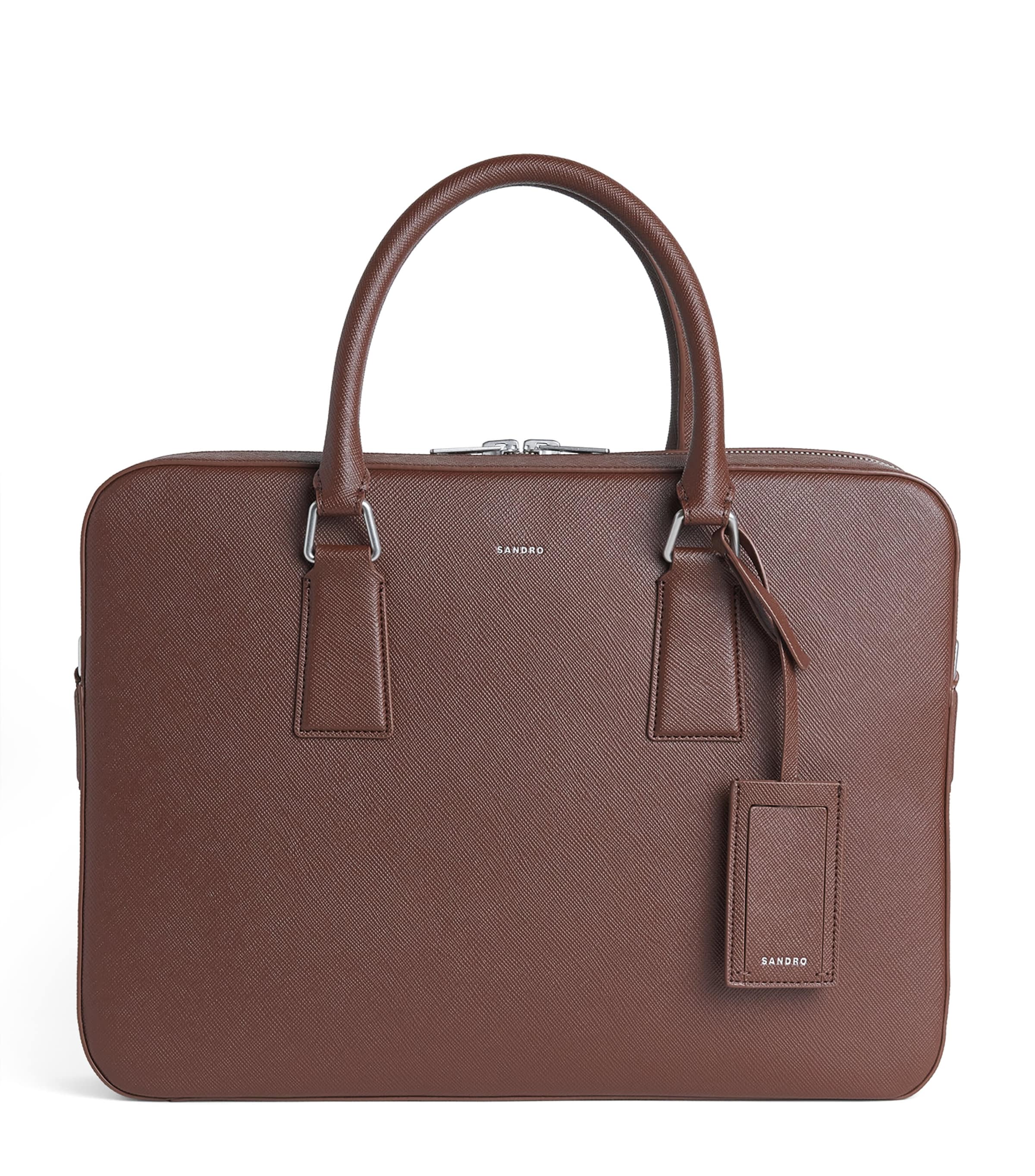 Leather Slim Briefcase