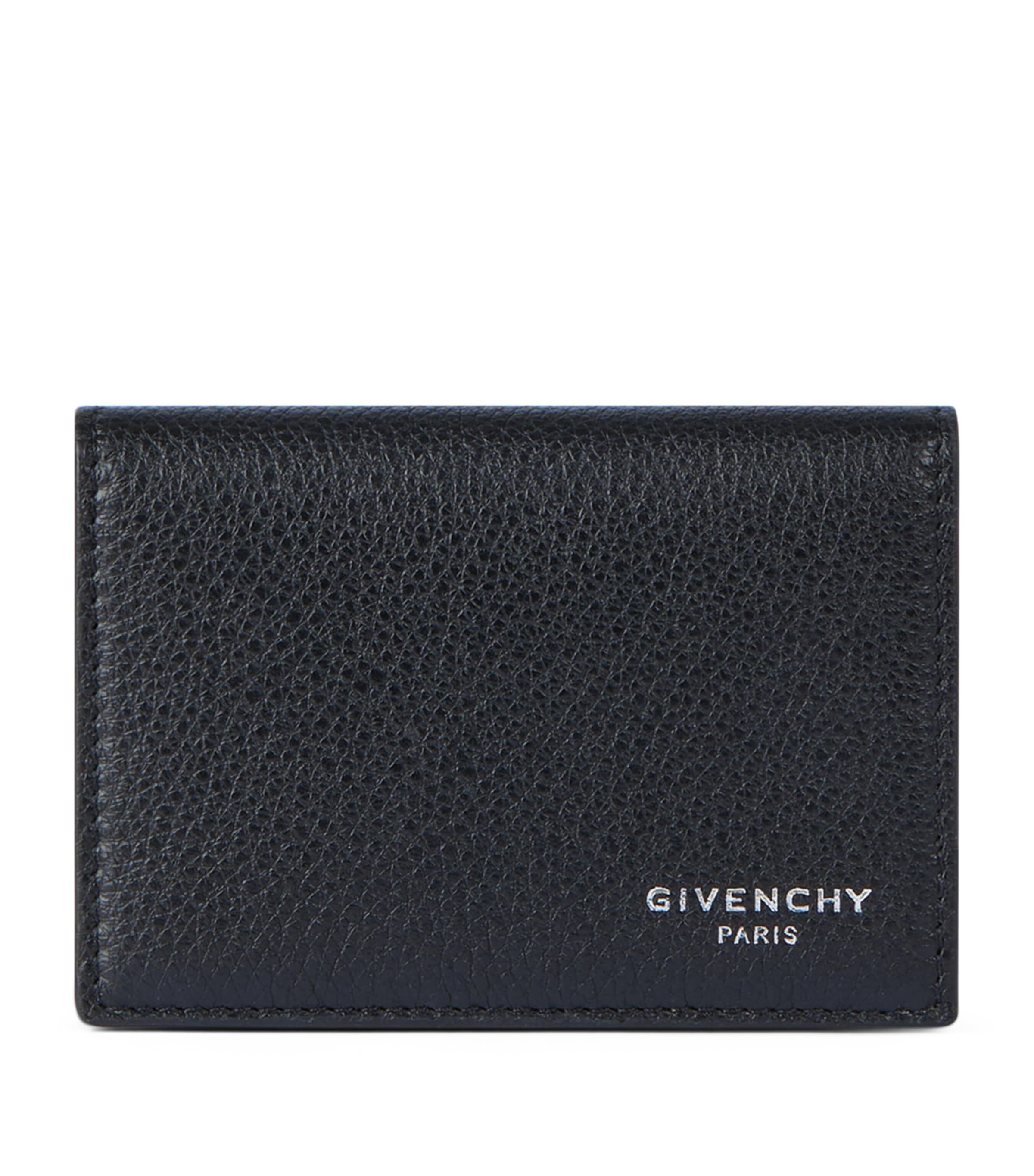Givenchy Leather Business Card Holder Black