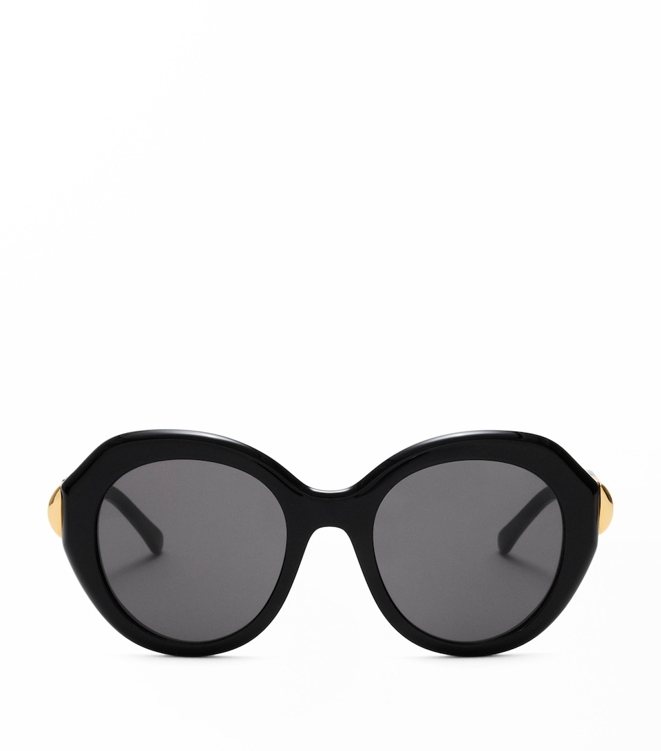 LOEWE Coil Butterfly Sunglasses Black