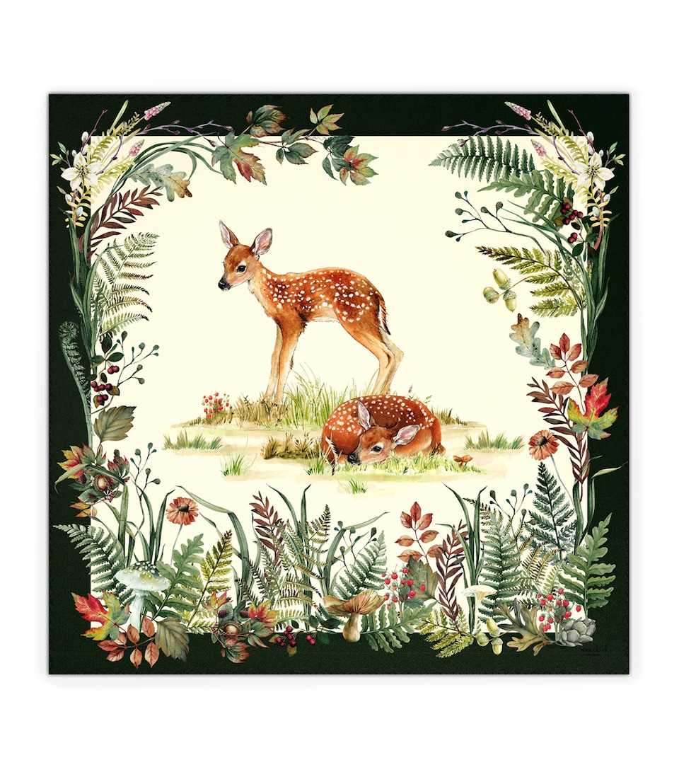 Weekend Max Mara Silk Twill Printed Scarf Camel